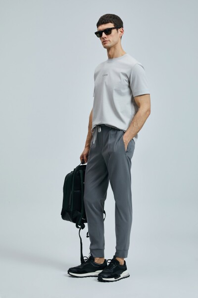 Marcus Modern Grafik T- Shirt Taş - 2