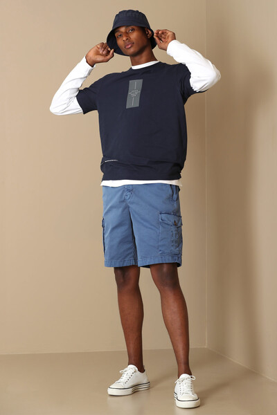 Marel Spor Erkek Chino Sort Slim Fit - 1