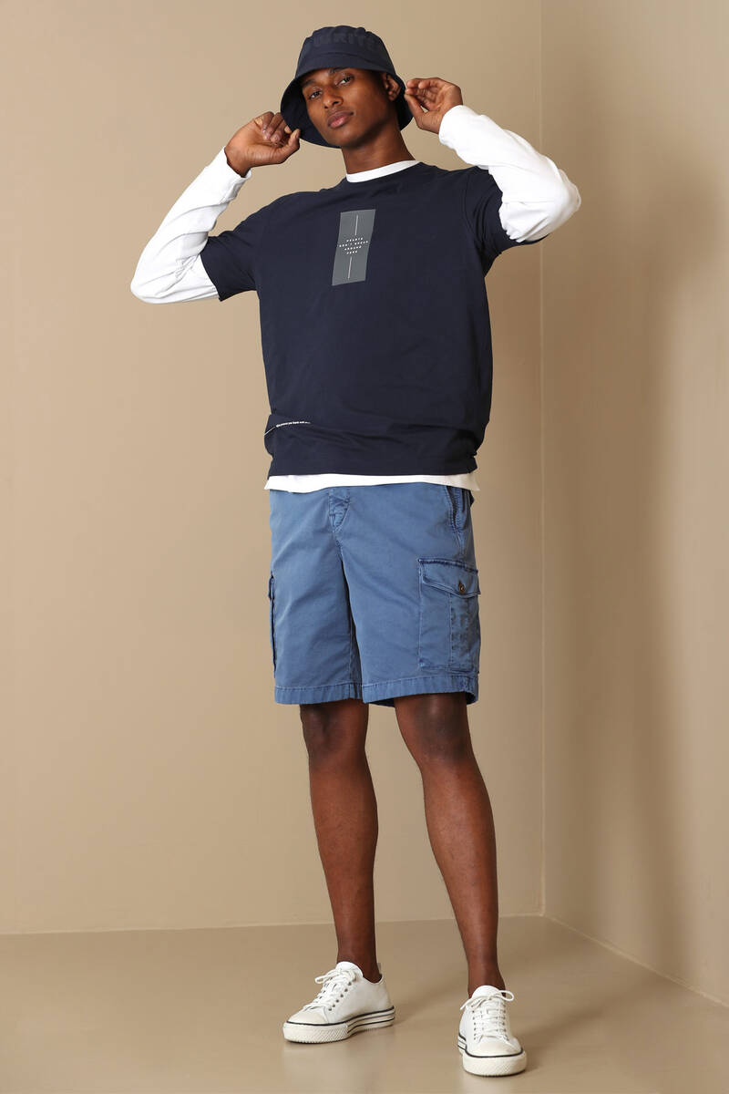 Marel Spor Erkek Chino Sort Slim Fit - 1