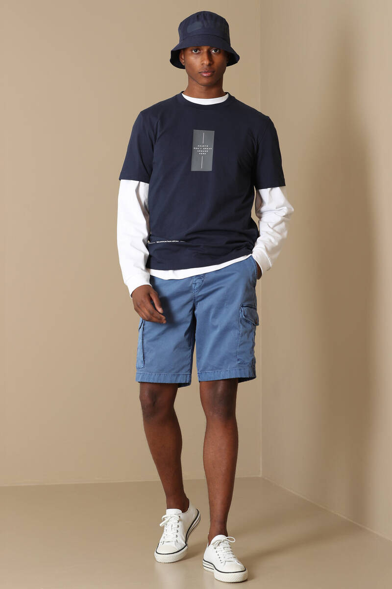 Marel Spor Erkek Chino Sort Slim Fit - 4