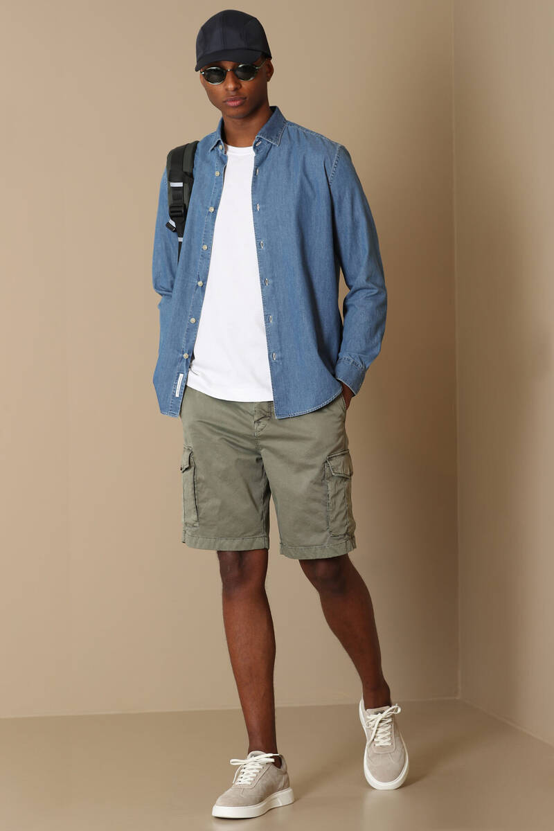 Marel Spor Erkek Chino Sort Slim Fit - 16