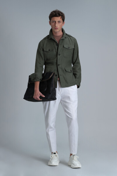 Mark Men's Coat Khaki - 2
