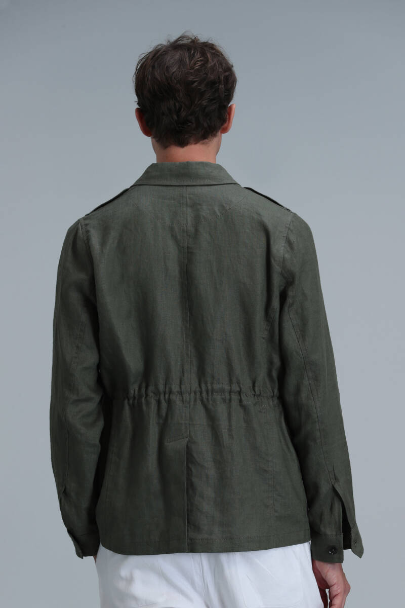 Mark Men's Coat Khaki - 6
