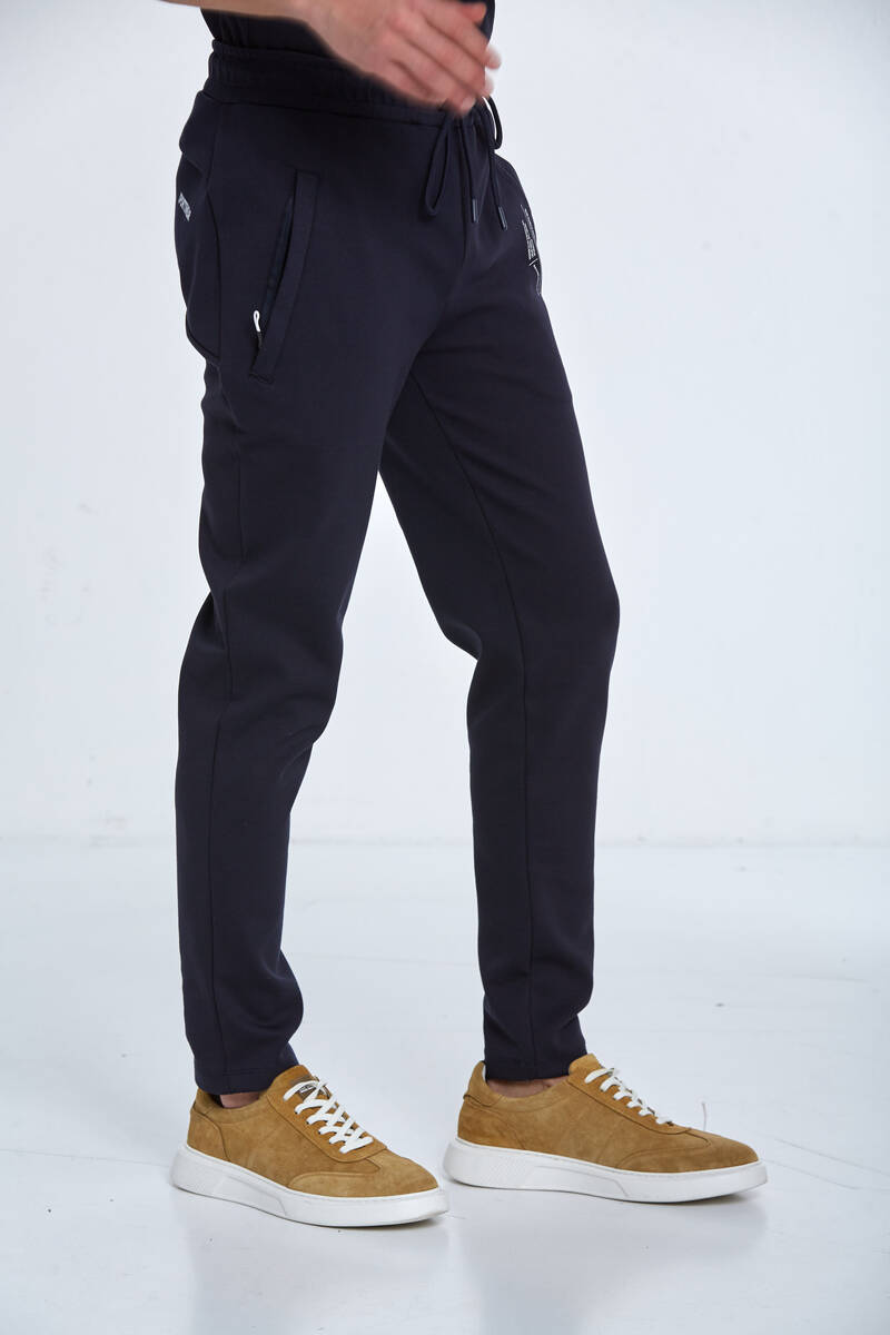 Mark Men's Sweatpants Navy Blue - 5