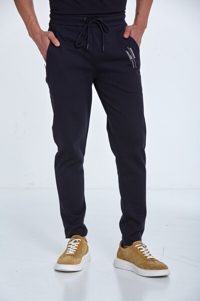 Mark Men's Sweatpants Navy Blue - 2