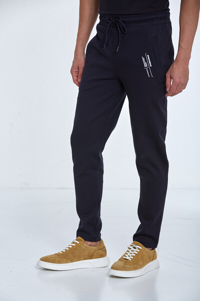 Mark Men's Sweatpants Navy Blue - 3