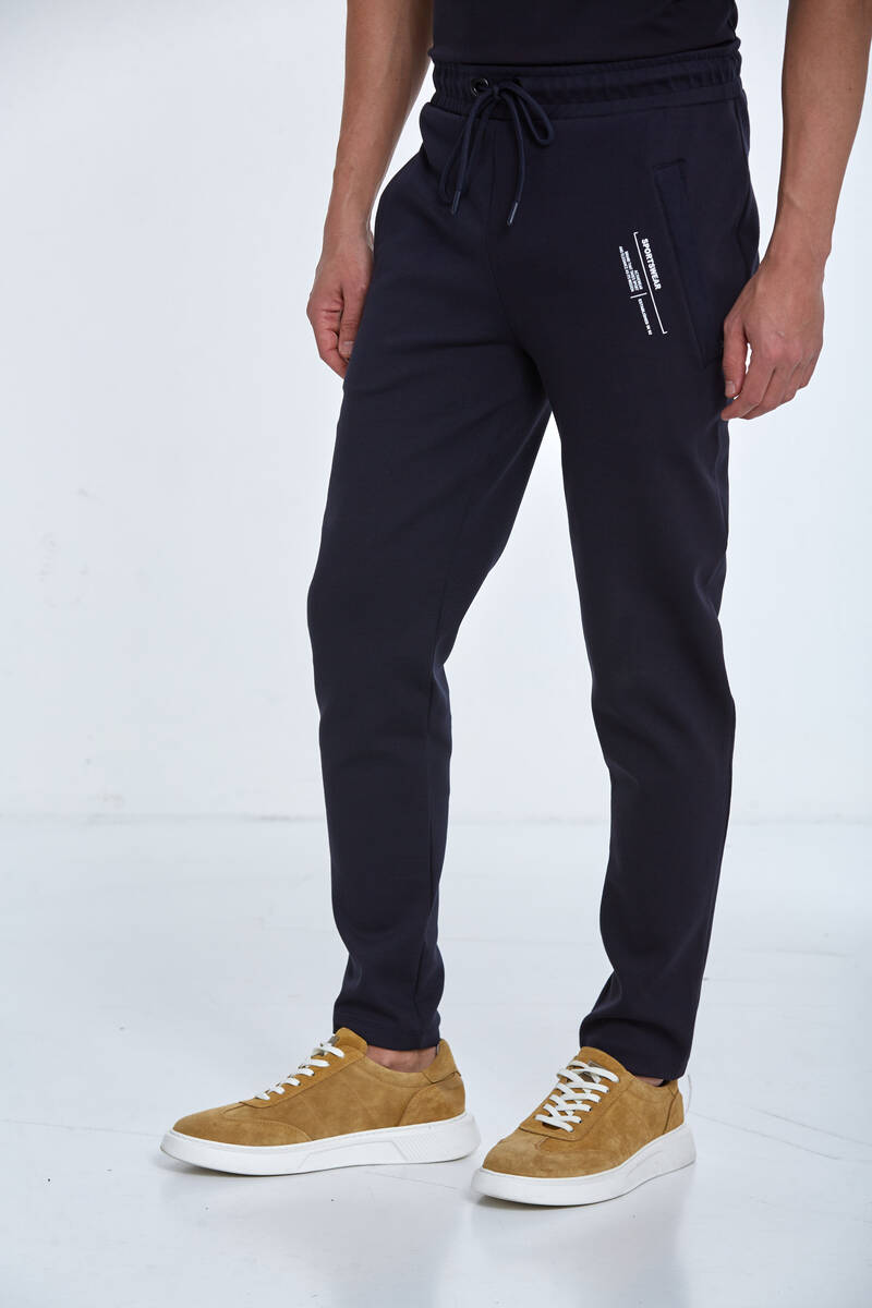 Mark Men's Sweatpants Navy Blue - 3