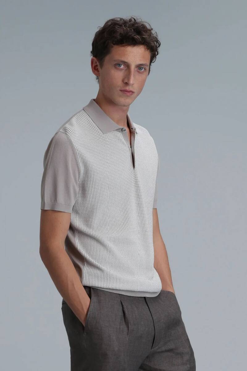 Martin Men's Sweater Beige - 3