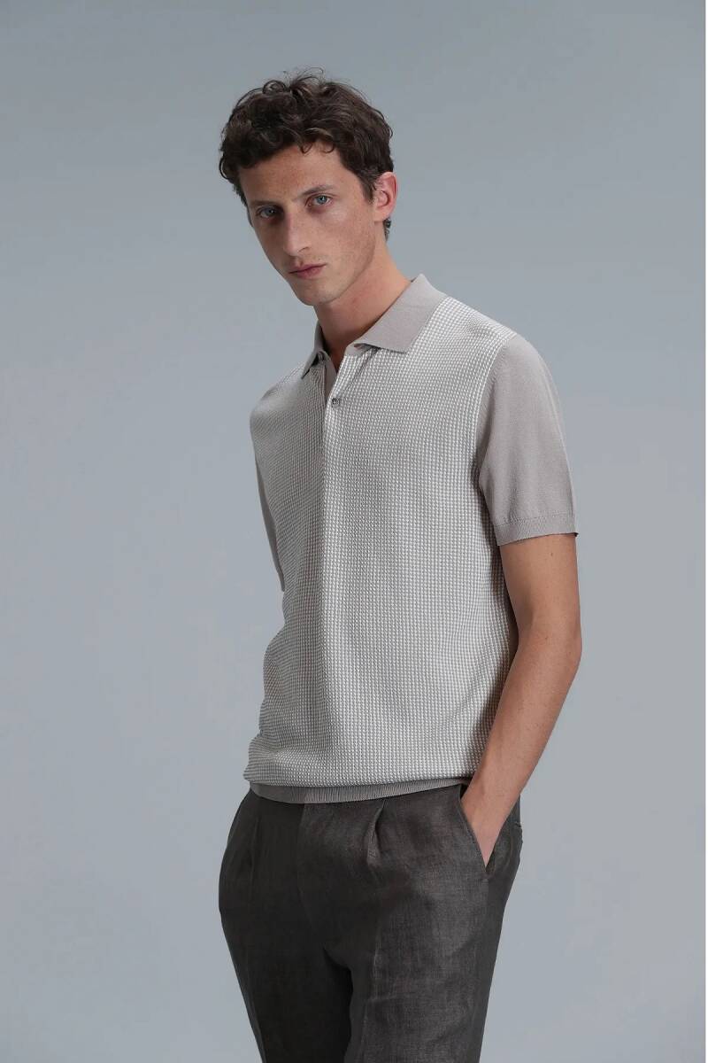 Martin Men's Sweater Beige - 5