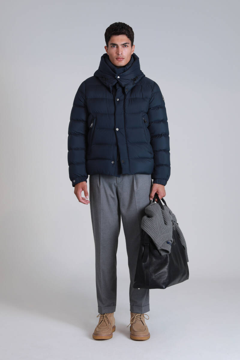 Marty Kaz Tüyü Erkek Mont Lacivert - 4