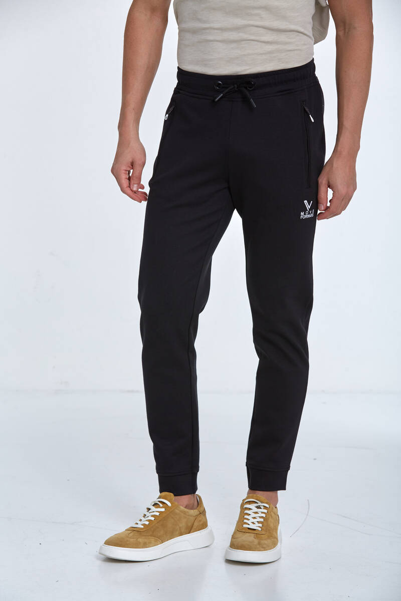 Matheus Men's Sweatpants Black - 1