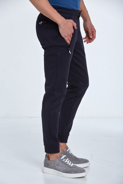 Matheus Men's Sweatpants Navy Blue - 4