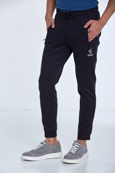 Matheus Men's Sweatpants Navy Blue - 3