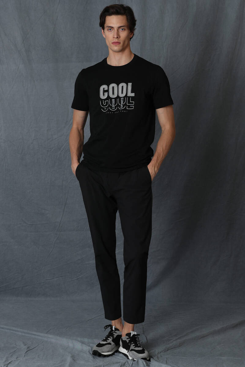 Maya Modern Graphic T-Shirt Black - 2