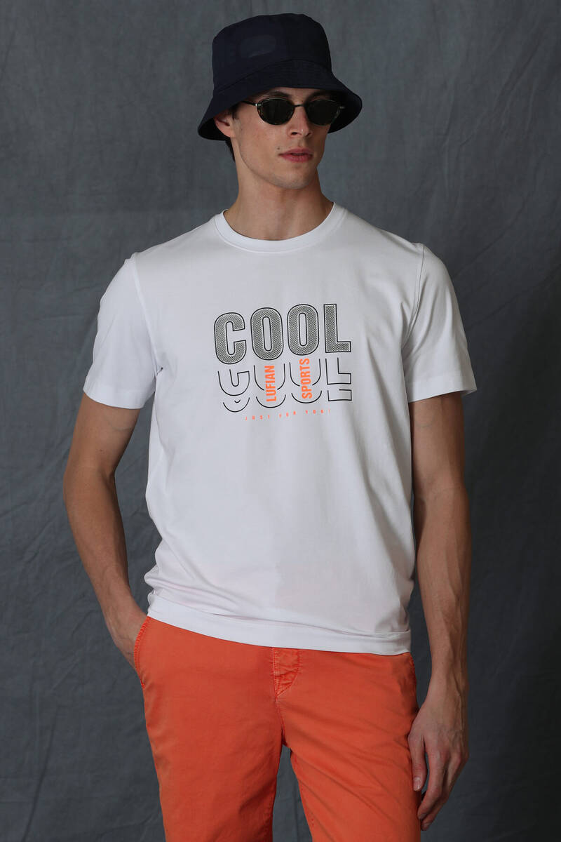 Maya Modern Graphic T-Shirt White - 1