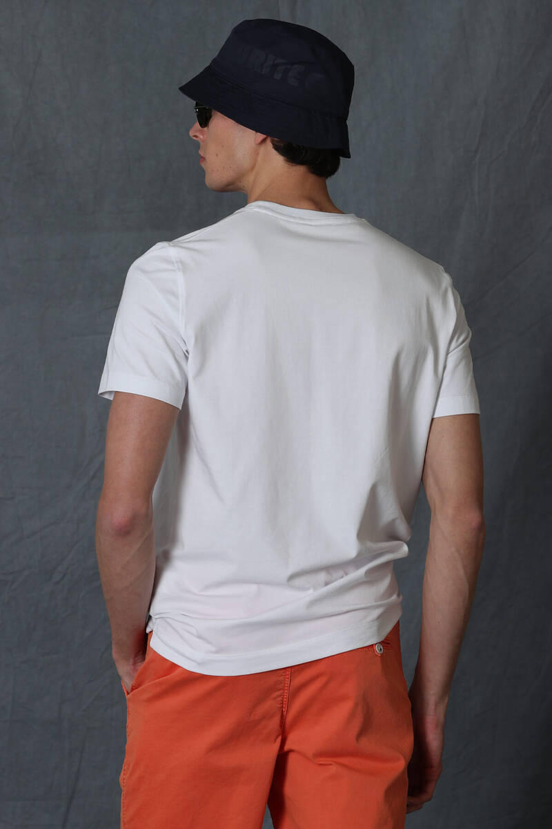 Maya Modern Graphic T-Shirt White - 5