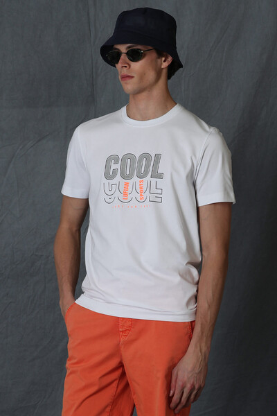 Maya Modern Graphic T-Shirt White - 3