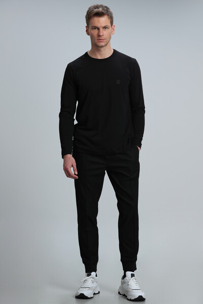 Merlin Men's Long Sleeve T-Shirt Black - 2