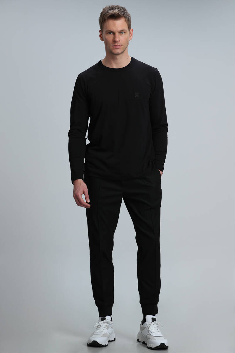 Merlin Men's Long Sleeve T-Shirt Black - 2