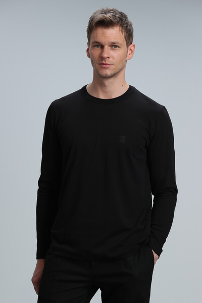 Merlin Men's Long Sleeve T-Shirt Black - 3