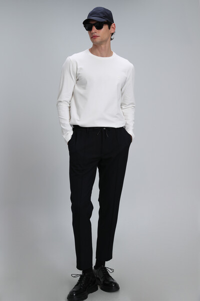 Merlin Men's Long Sleeve T-Shirt Off White - 4