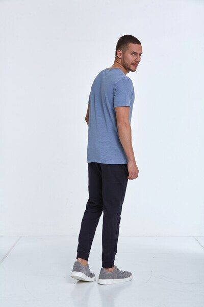 Milan Over Size Men's T-Shirt Gray - 5