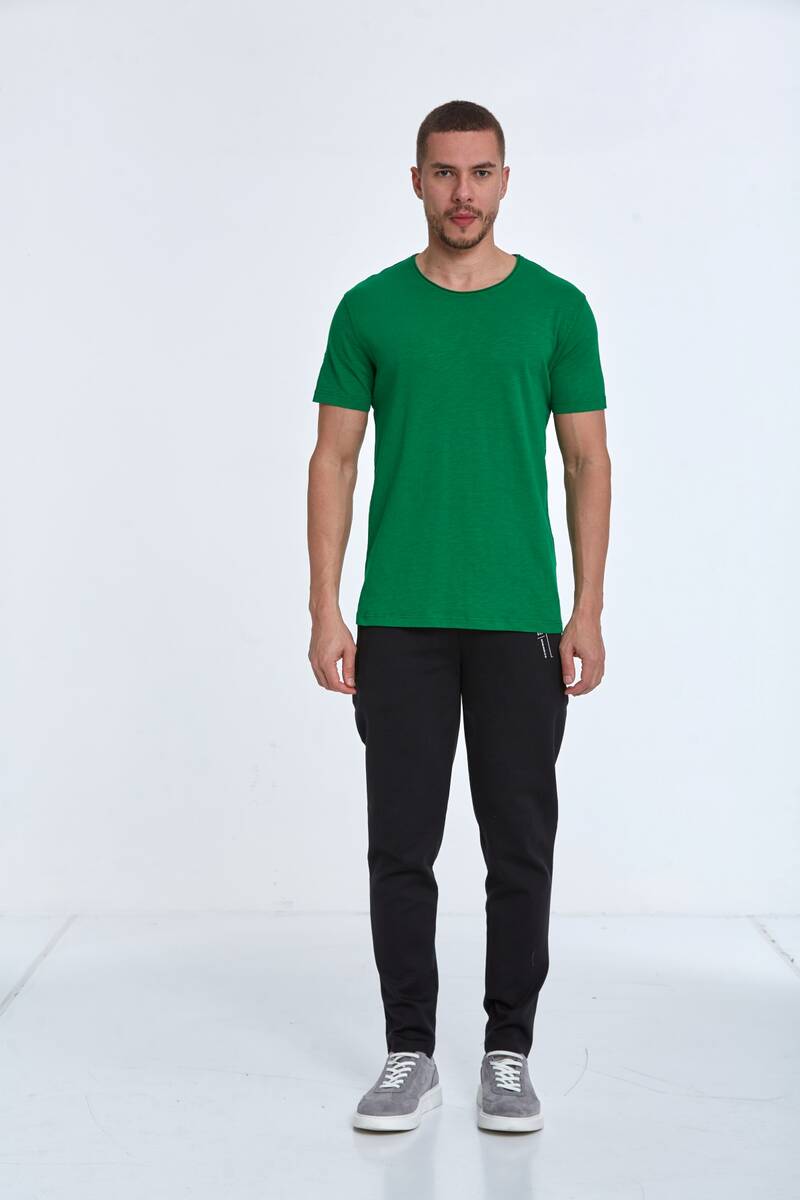 Milan Over Size Men's T-Shirt Green - 2
