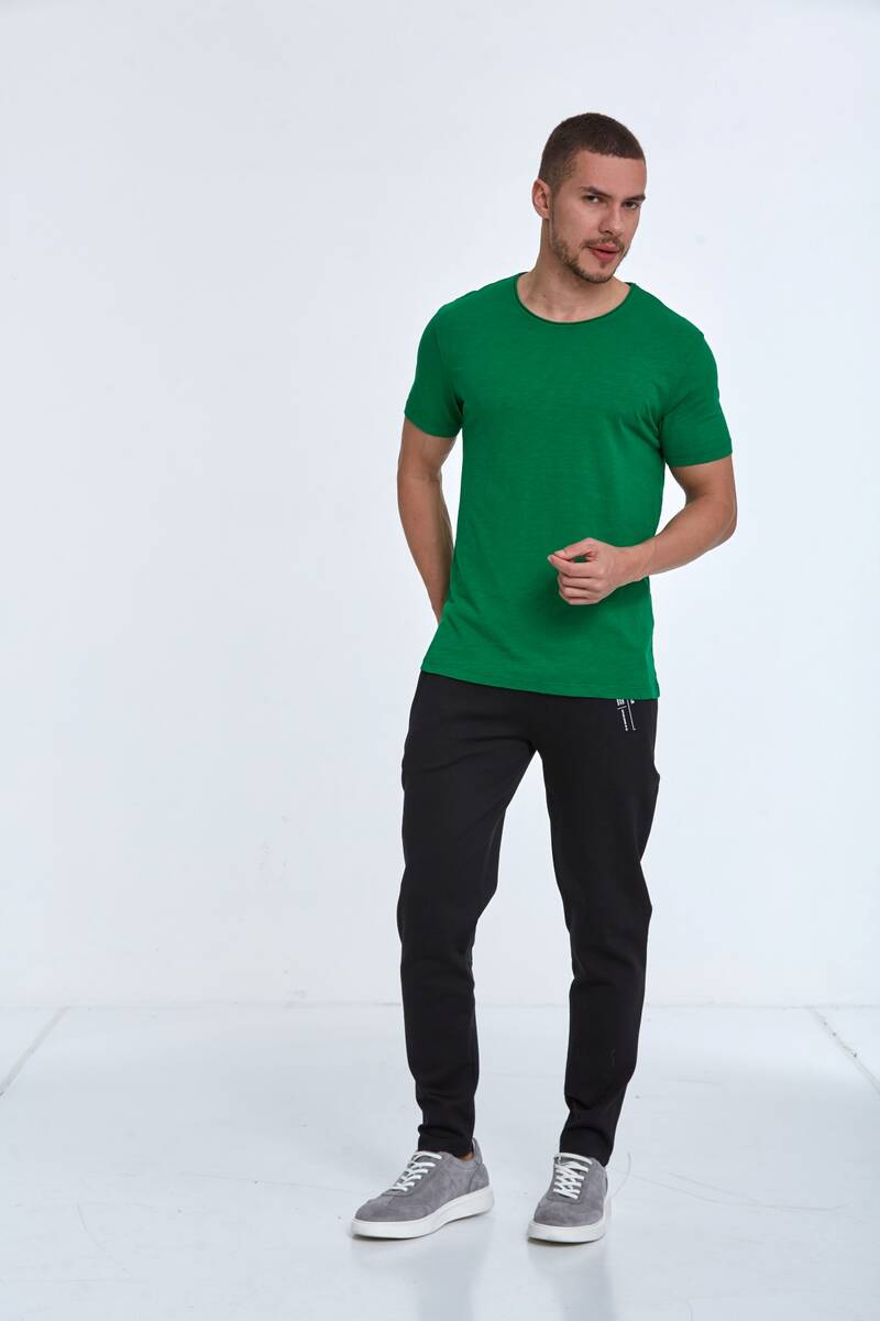 Milan Over Size Men's T-Shirt Green - 3