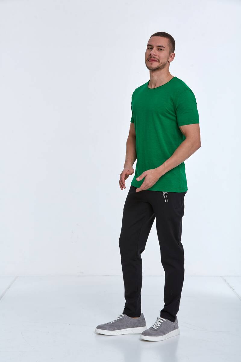 Milan Over Size Men's T-Shirt Green - 4