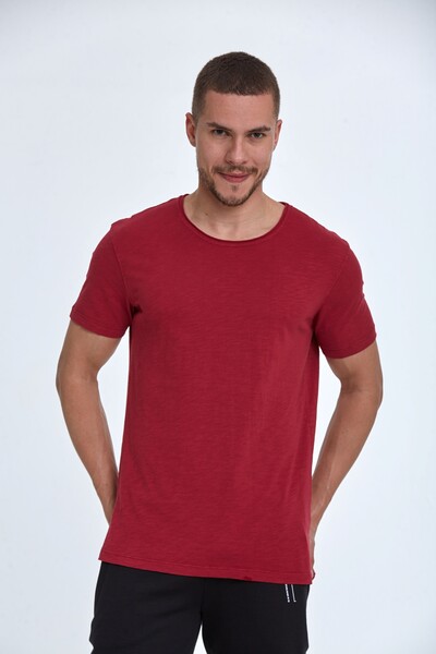 Milan Over Size Men's T-Shirt Red 