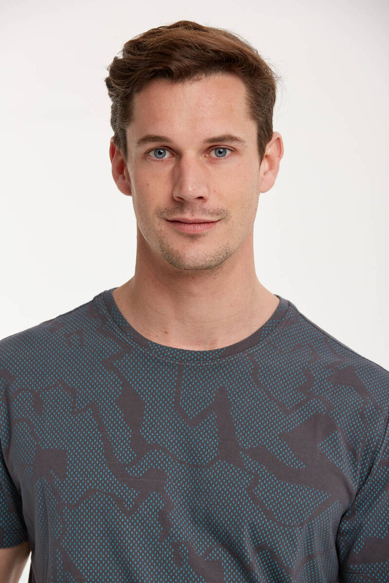 Mocha Men's T-Shirt Brown - 4