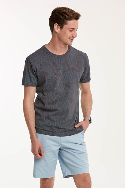 Mocha Men's T-Shirt Brown - 3
