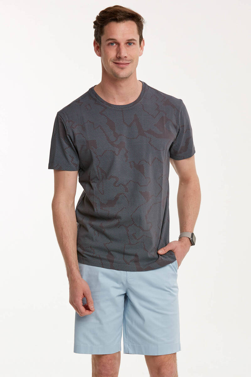 Mocha Men's T-Shirt Brown - 2