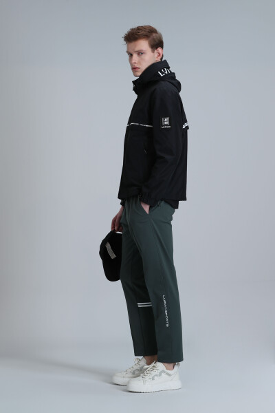 Mode Men's Sweatpants Dark Green - 3