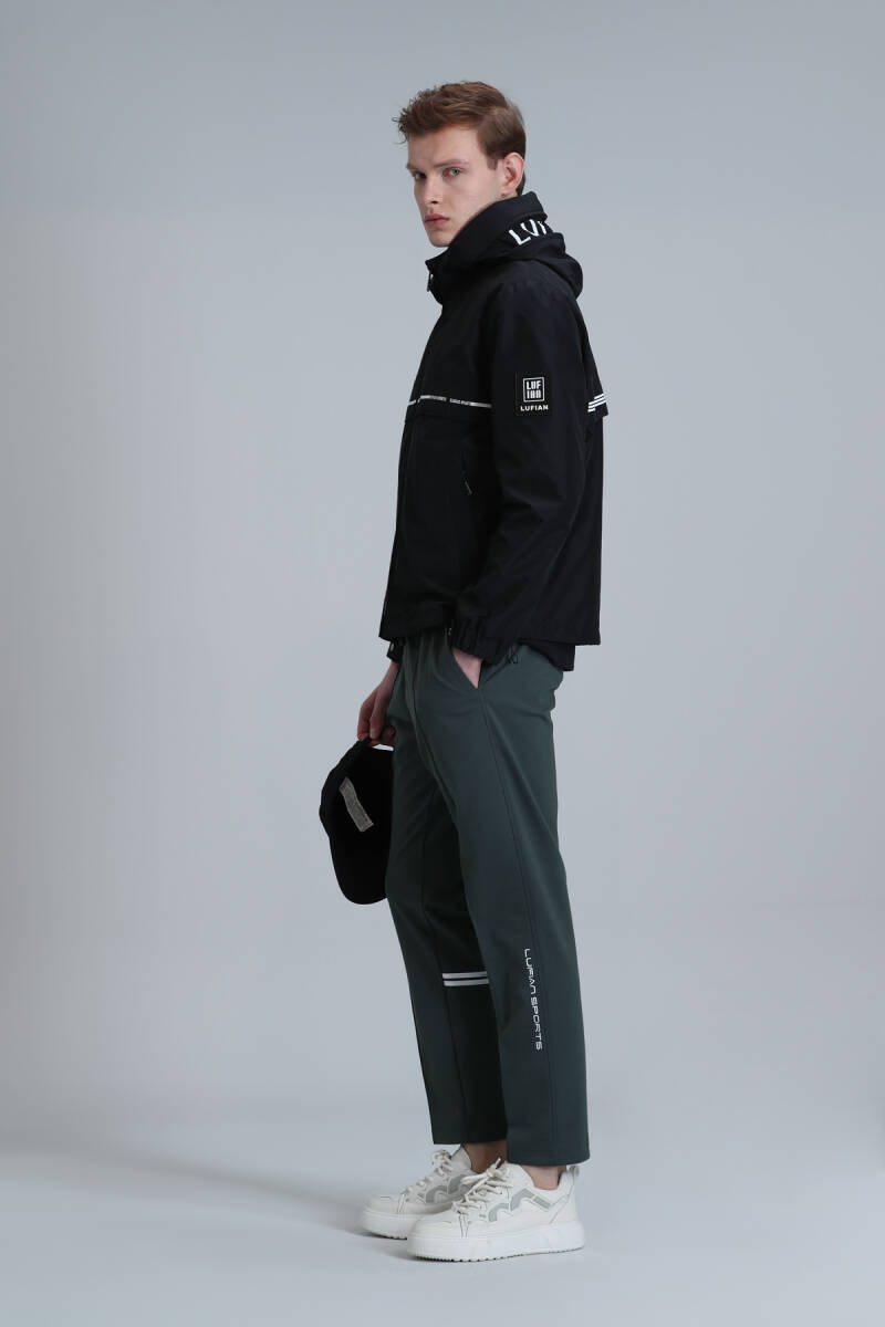 Mode Men's Sweatpants Dark Green - 3
