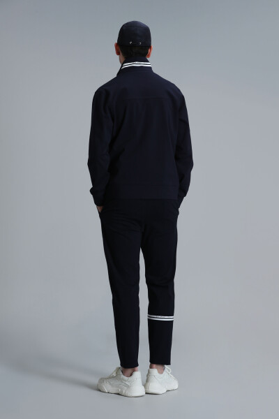 Mode Men's Sweatpants Navy Blue - 3