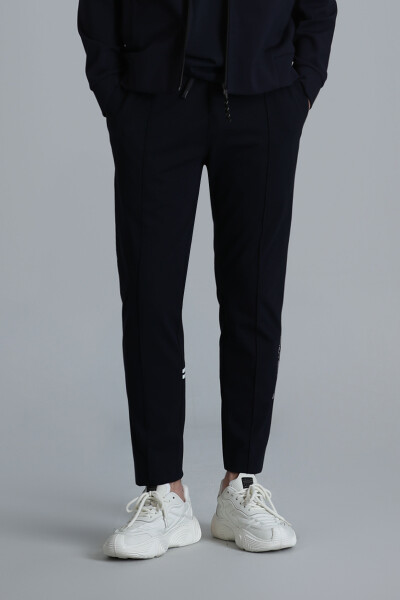 Mode Men's Sweatpants Navy Blue - 6