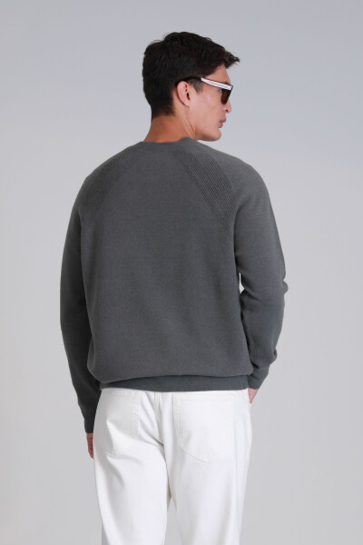 Moon Erkek Kazak Duman Yeşili - 6