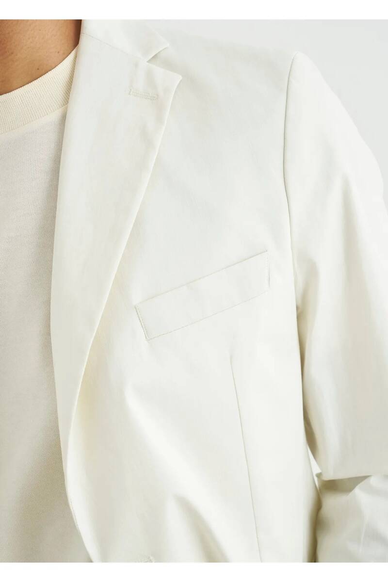 Mora Off-White Цветной пиджак с карманами и деталями - 5