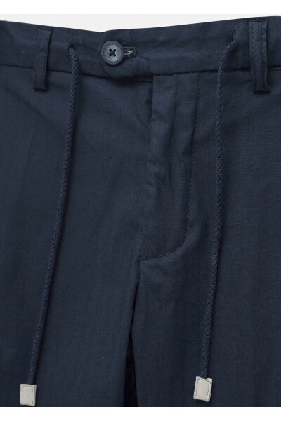 Moria Navy Blue Color Cargo Pants - 2