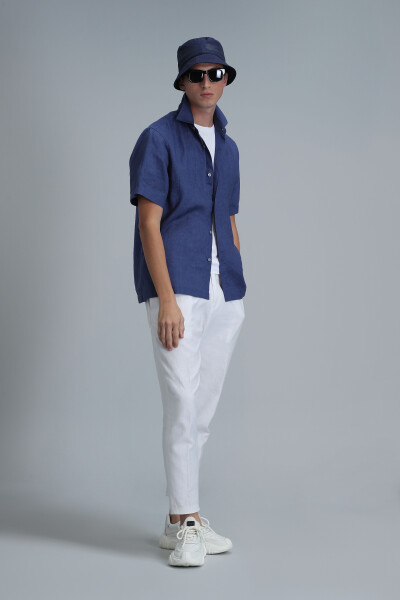 Мужская базовая рубашка Bert Comfort Fit Saks - 2