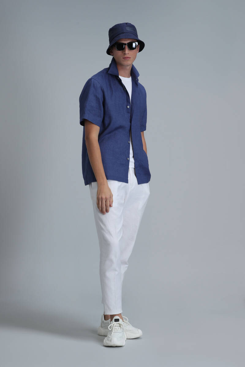 Мужская базовая рубашка Bert Comfort Fit Saks - 2