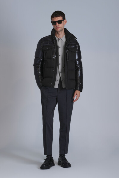 Мужское пальто Genius Goose Down, черное - LUFIAN (1)