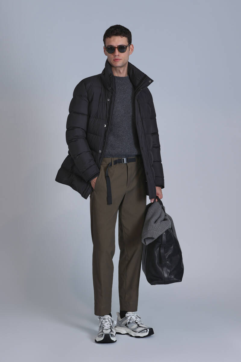 Мужское пальто Rild Goose Down, черное - 1