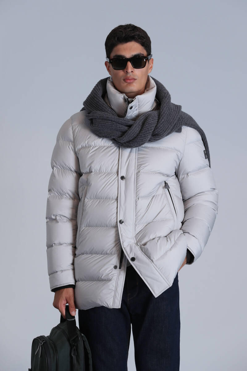 Мужское пальто Rild Goose Down Stone - 3