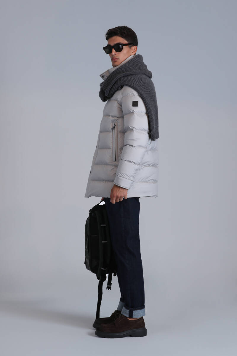 Мужское пальто Rild Goose Down Stone - 5