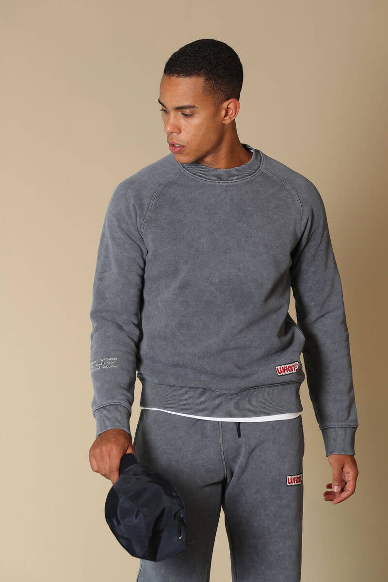 Мужская толстовка с круглым вырезом Amor - 25