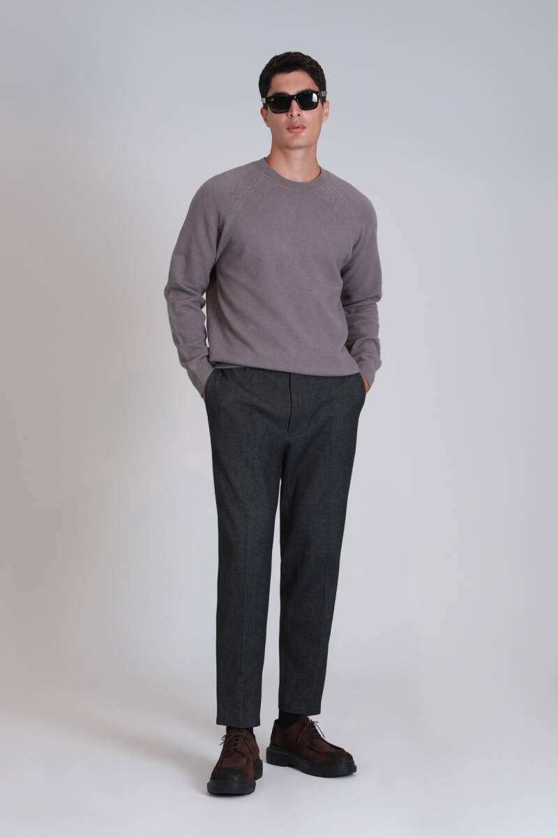 Мужские брюки-чинос Bert Spor Slim Fit, темно-серые - 1