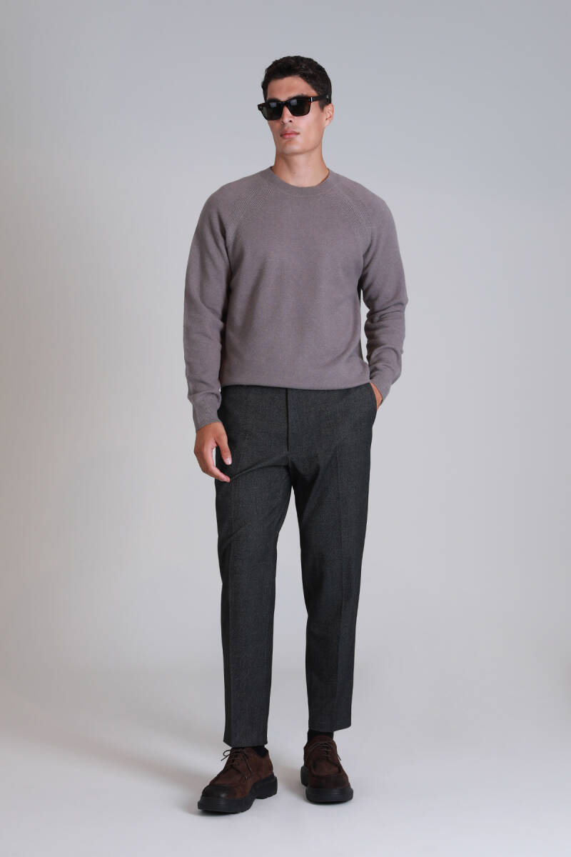 Мужские брюки-чинос Bert Spor Slim Fit, темно-серые - 2