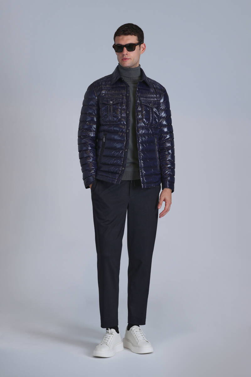 Мужские брюки-чиносы Clos Sports Slim Fit, темно-синие - 1